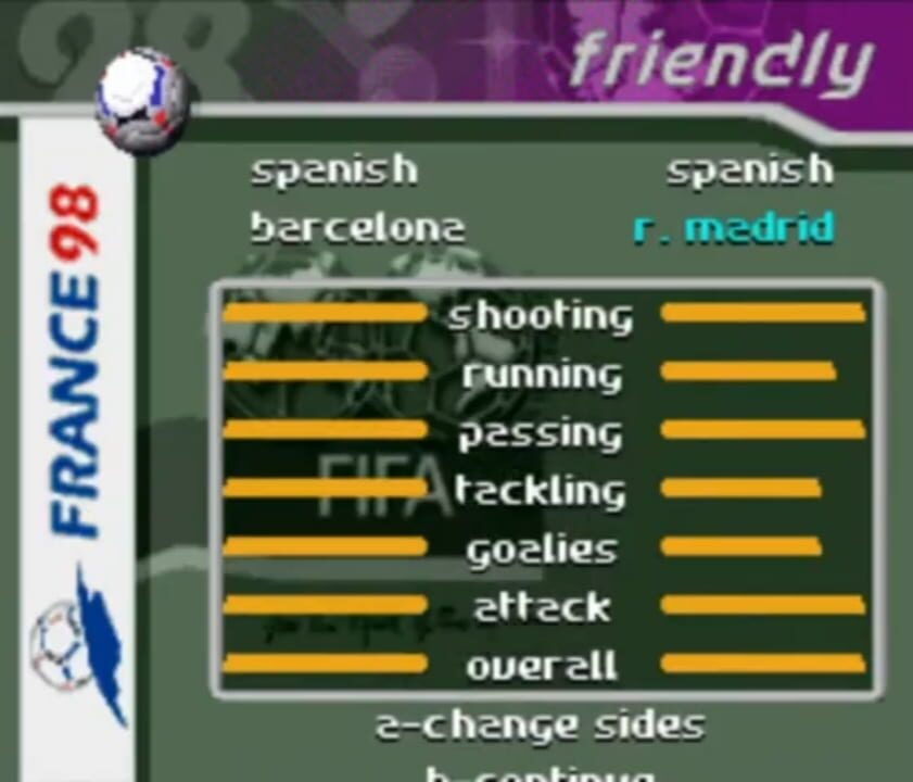 FIFA: Road to World Cup 98