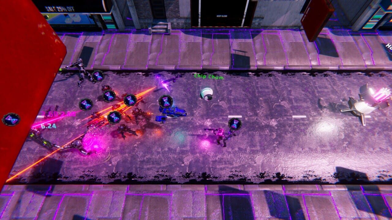 Digital Eclipse: Cyberpunk Survivor