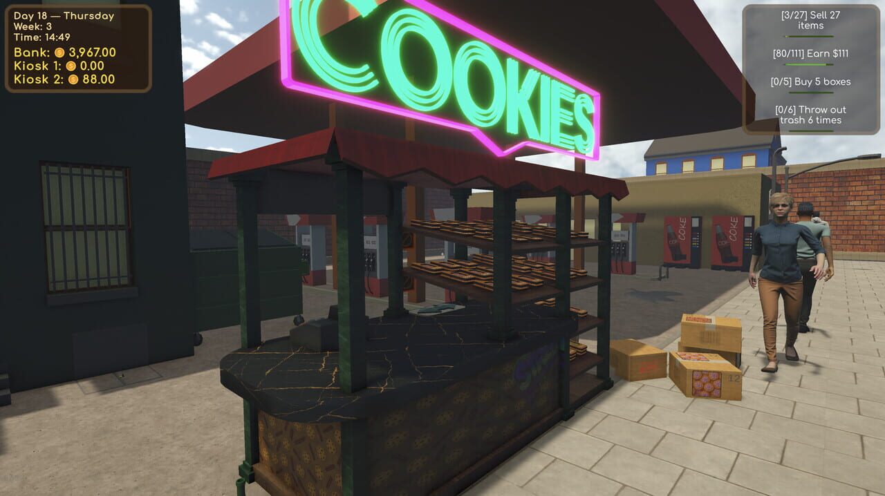 Choco Kiosk Simulator