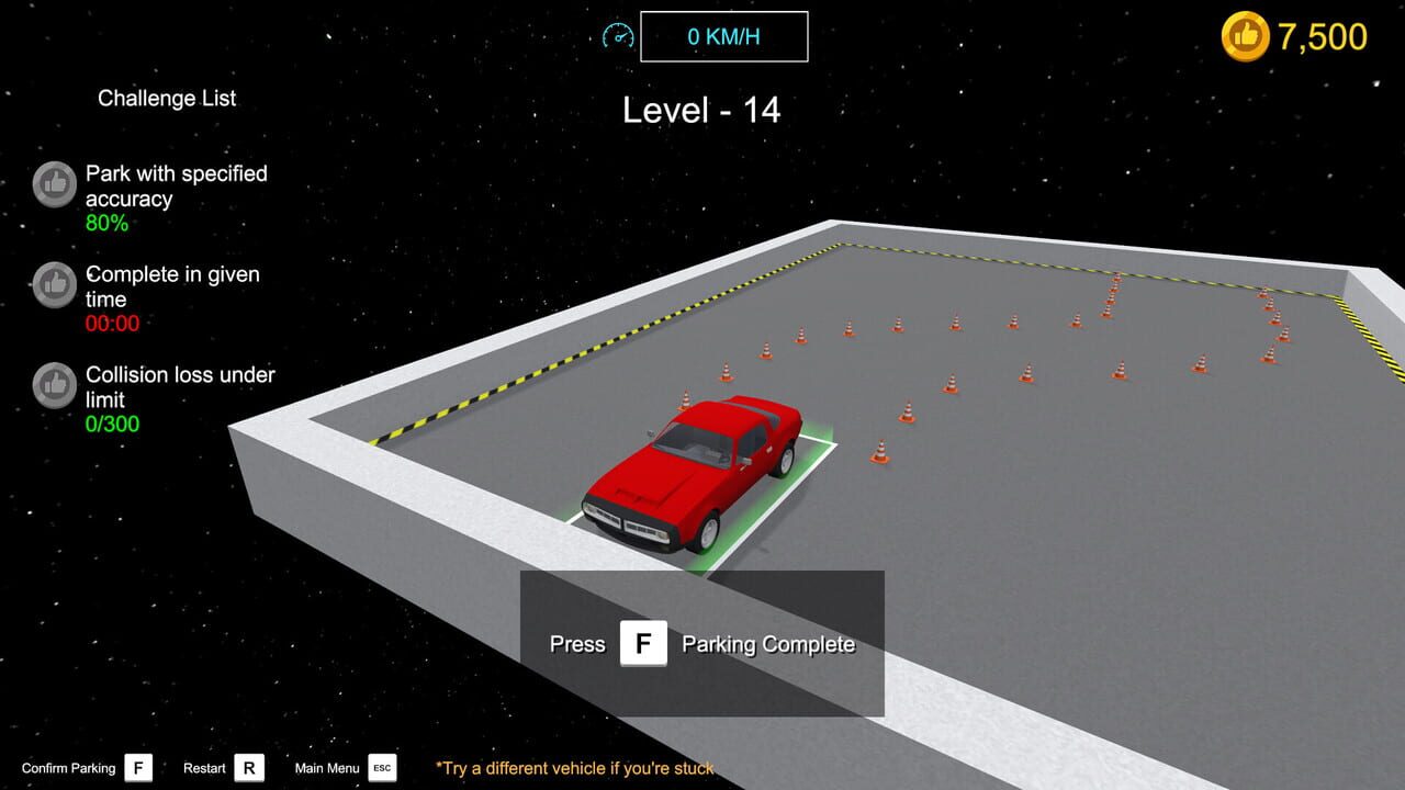Human Parking Simulator