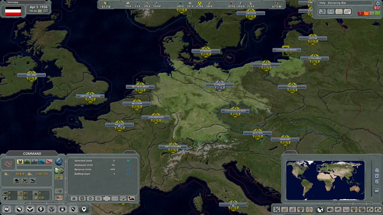 Supreme Ruler 2030: Supreme Ruler 1936 Remastered DLC