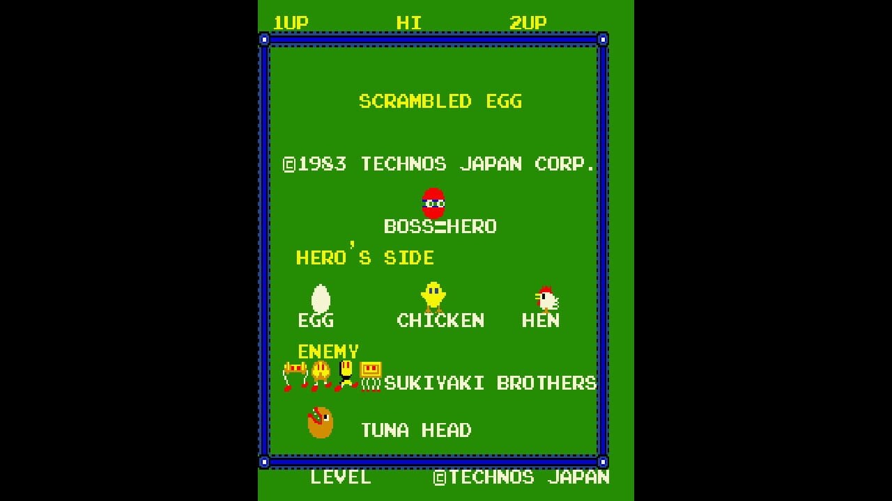 Arcade Archives: Scrambled Egg
