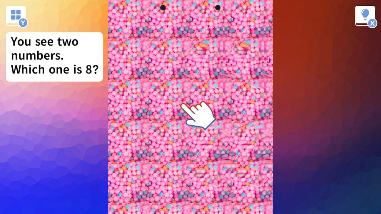 Focus and Find Stereogram Training