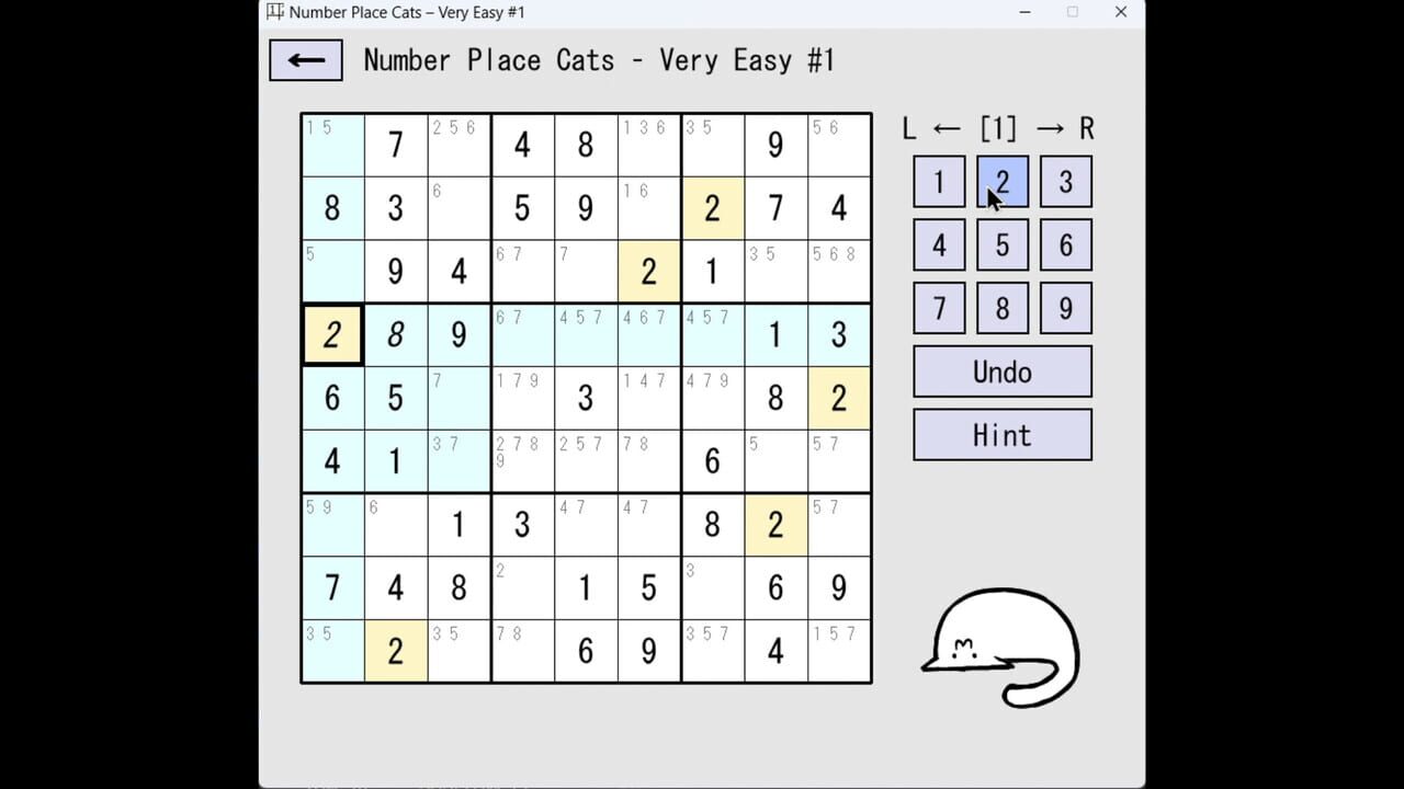 Number Place Cats