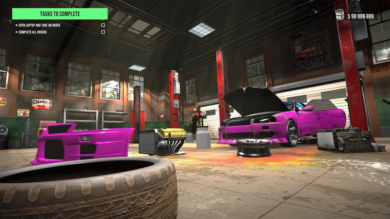Car Tuning Garage Simulator