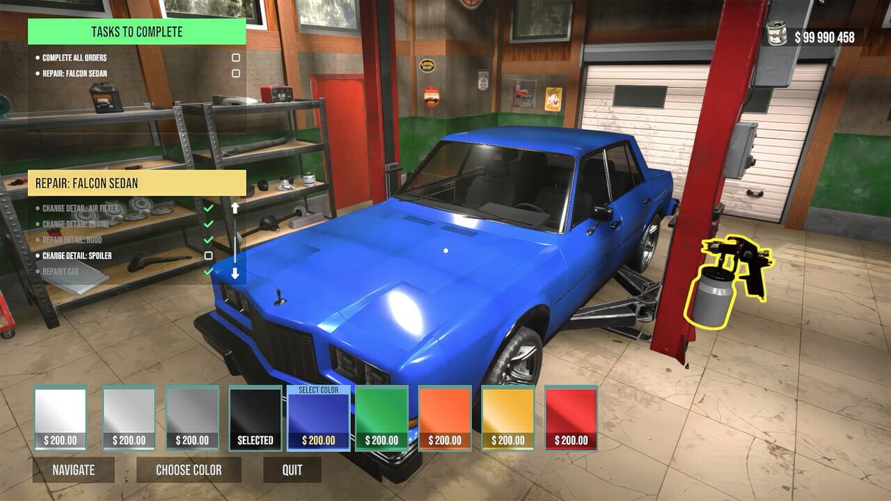 Car Tuning Garage Simulator