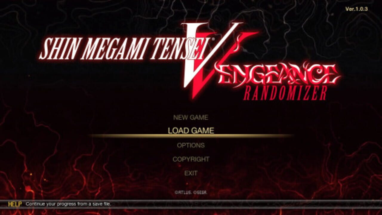 Shin Megami Tensei V: Vengeance Randomizer