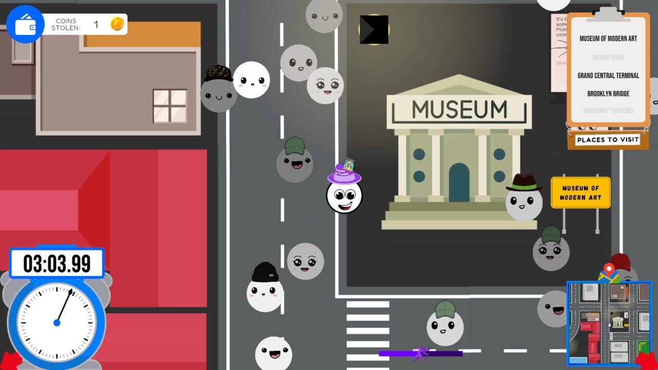 Tourist in Trouble: Escape The PickPockets!