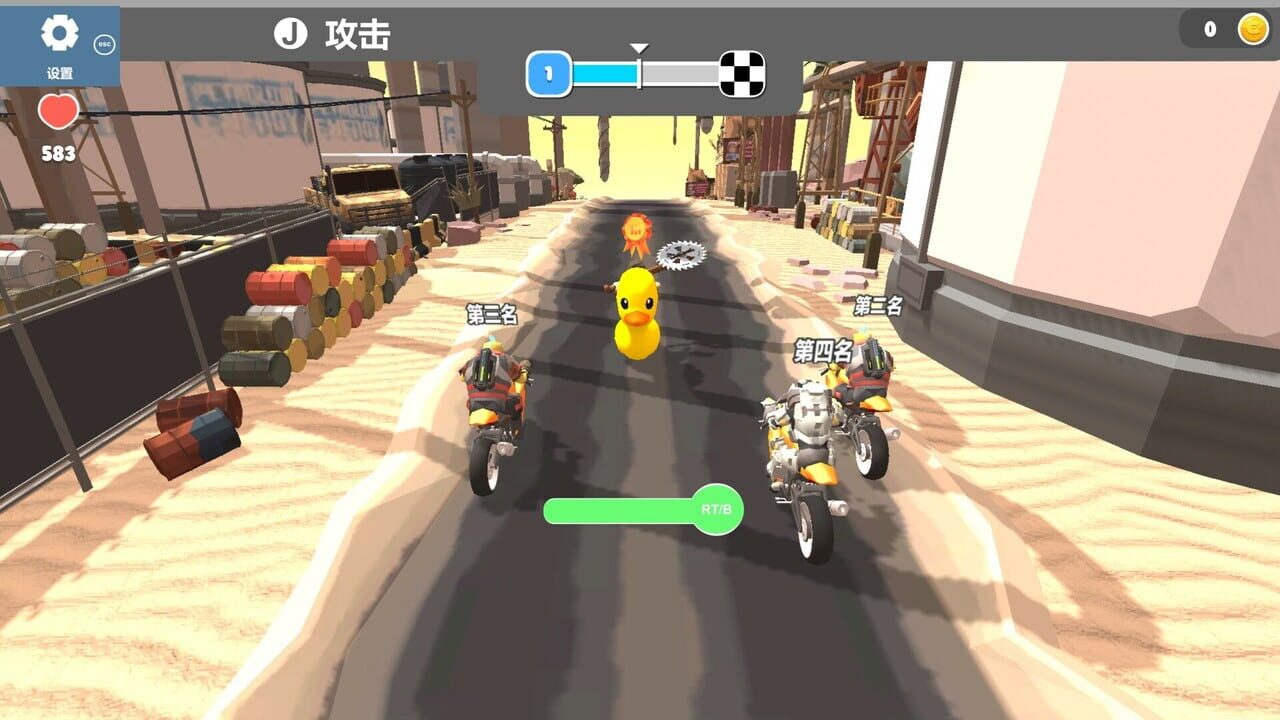 Motor Racing Battle