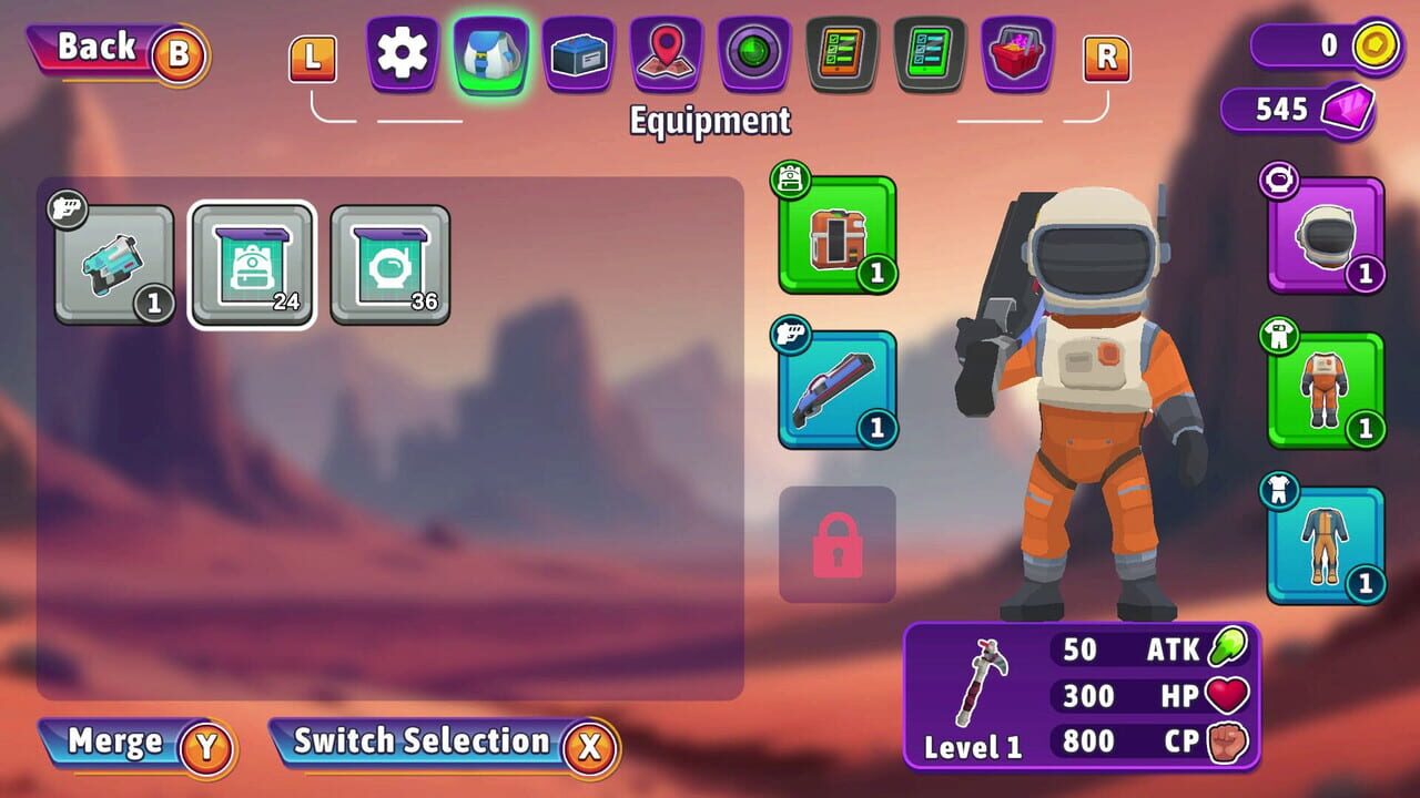 Mars Survivor: Blue Blaster