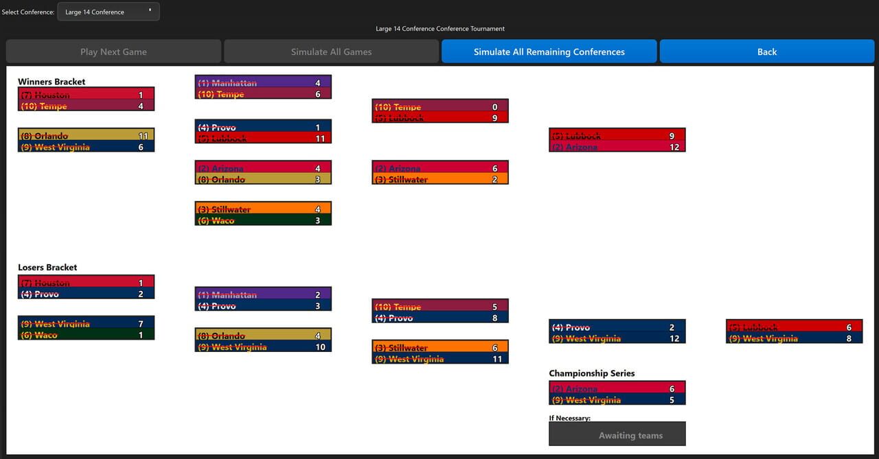 College Baseball: Dynasty Builder