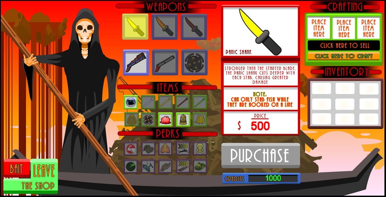 Nightmare Fishing Tournament 2D