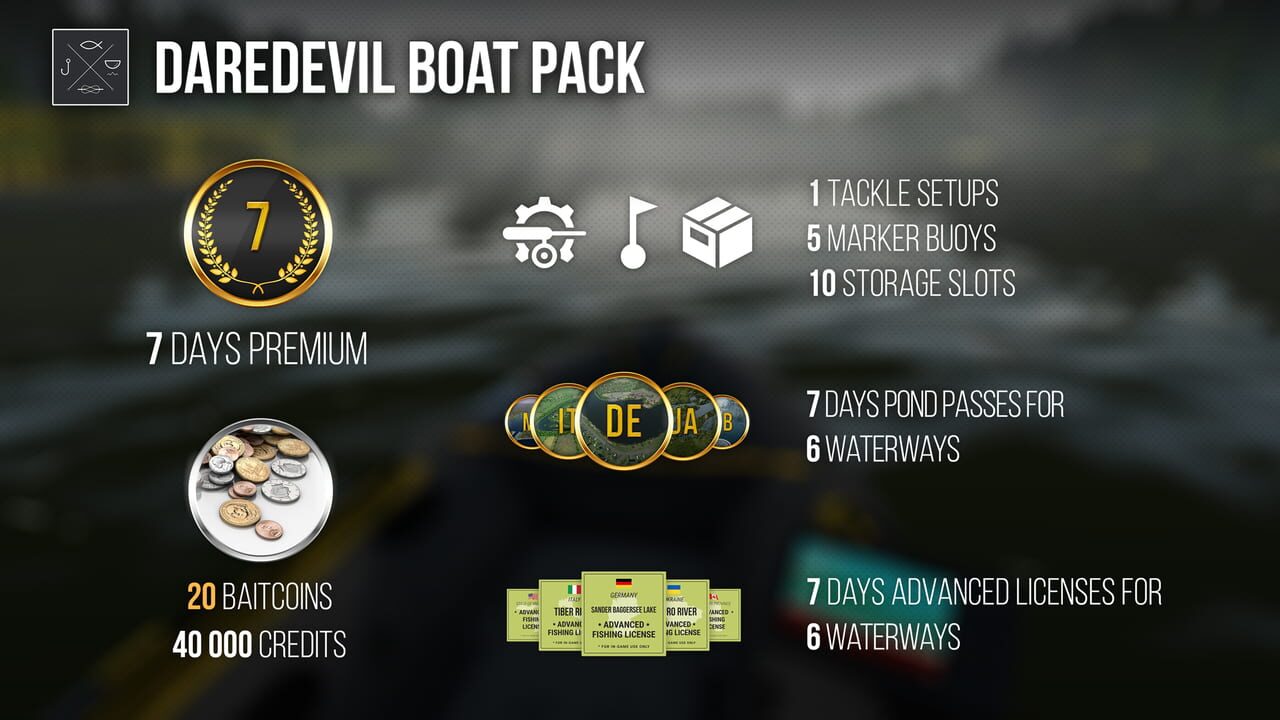 Fishing Planet: Daredevil Boat Pack