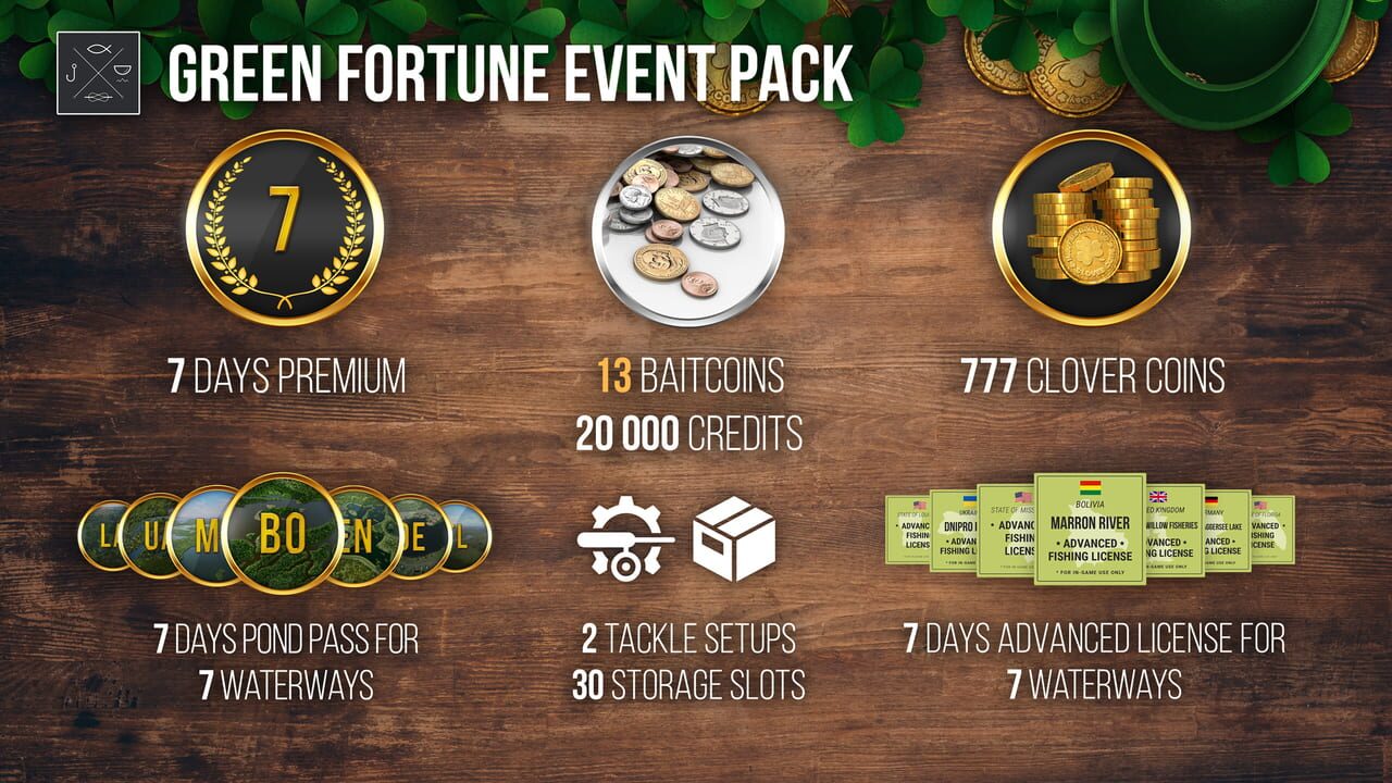 Fishing Planet: Green Fortune Event Pack