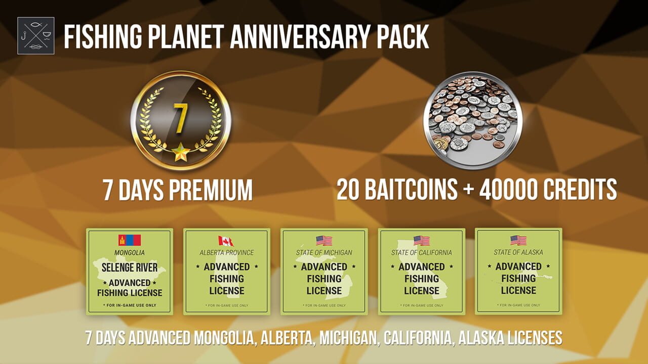 Fishing Planet Anniversary Pack