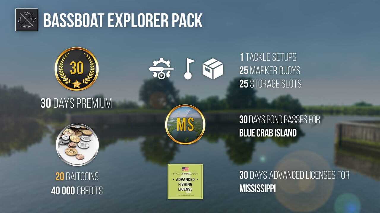 Fishing Planet: BassBoat Explorer Pack