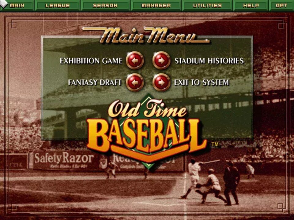 Old Time Baseball