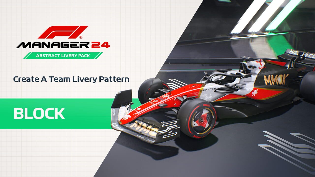 F1 Manager 2024: Abstract Livery Pack