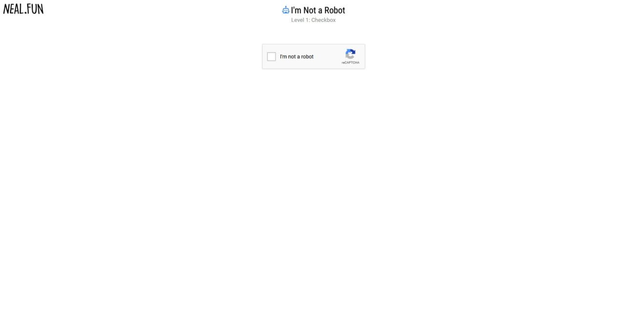 I’m Not a Robot