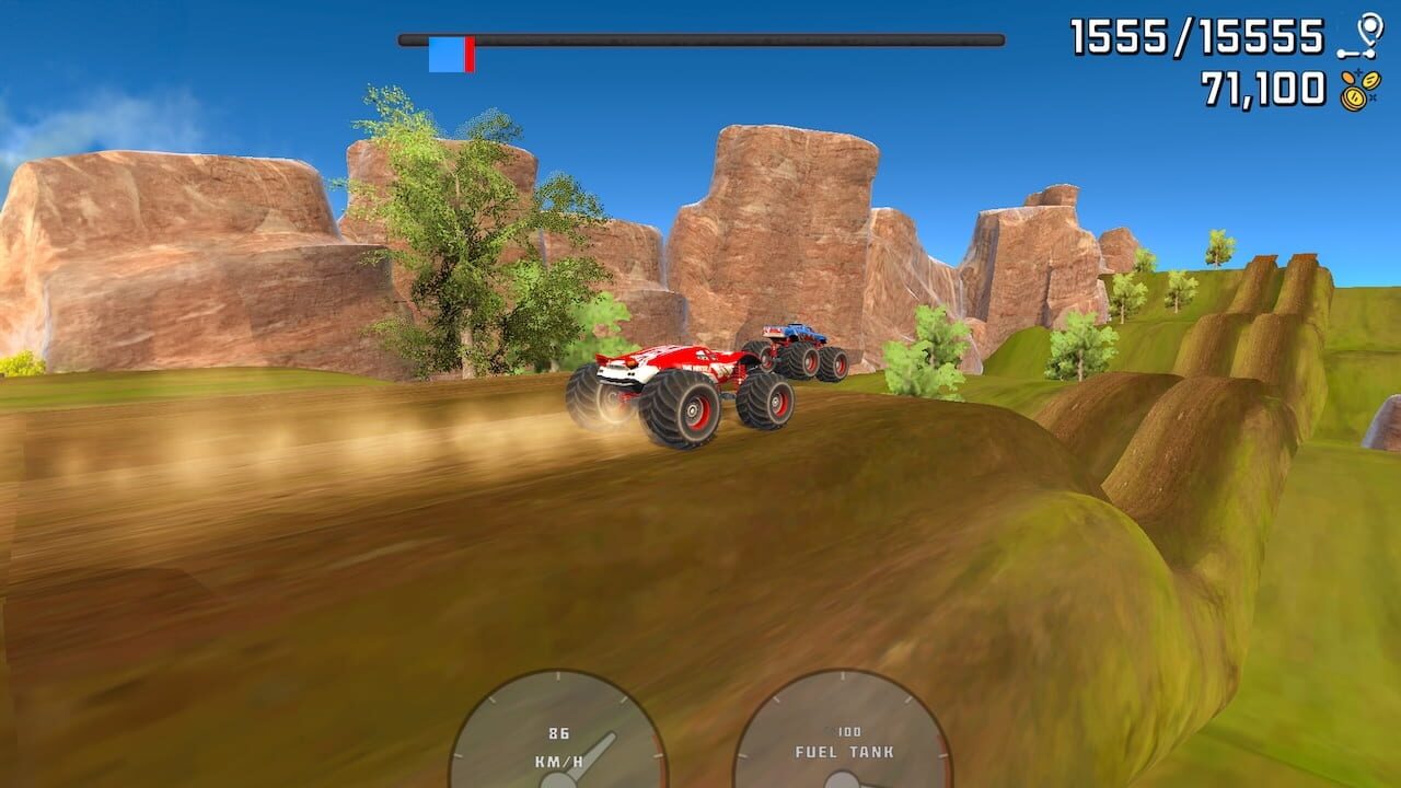 Monster Ramp Racing