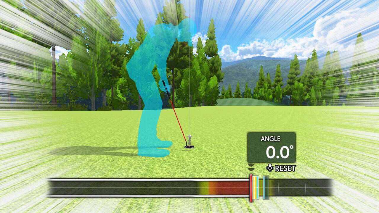 Golf Training at Home, Good Putt!