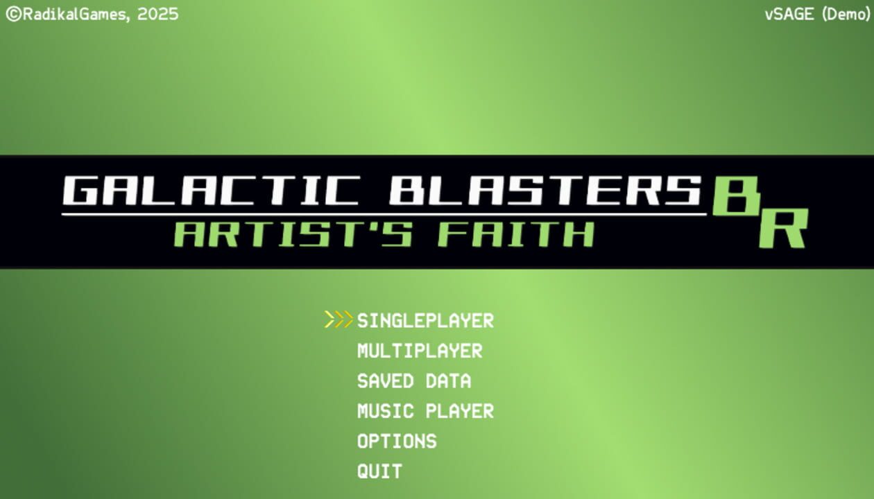Galactic Blasters BR: Artist’s Faith
