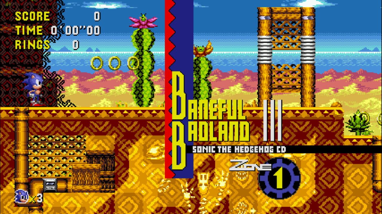 Sonic CD’s Scrapped Rounds