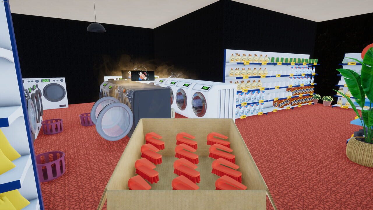 Laundry & Supermarket Simulator