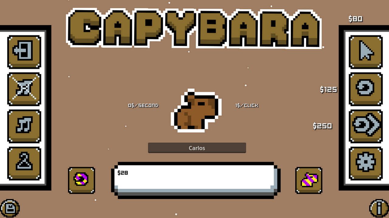 Capybara Achievement Clicker