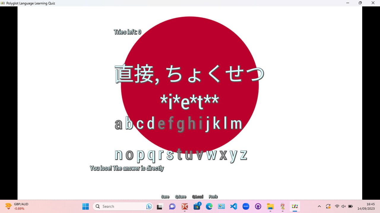 Polyglot Language Learning Quiz