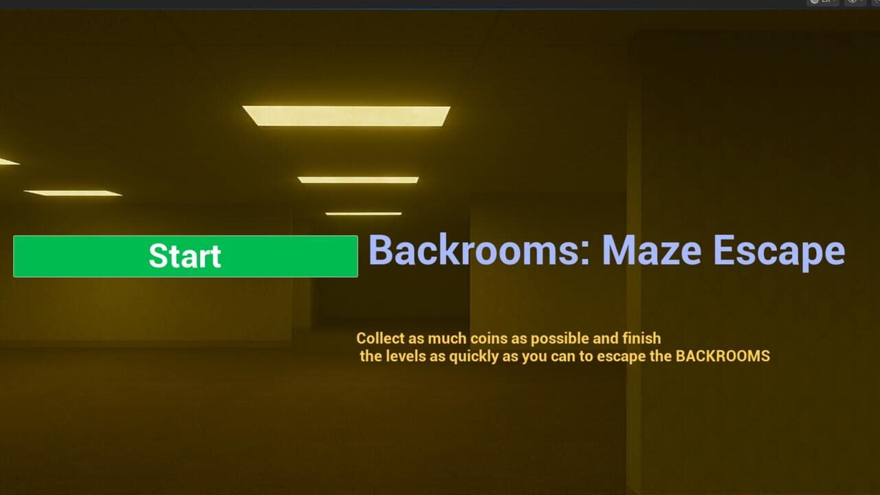 The Backrooms: Maze Escape