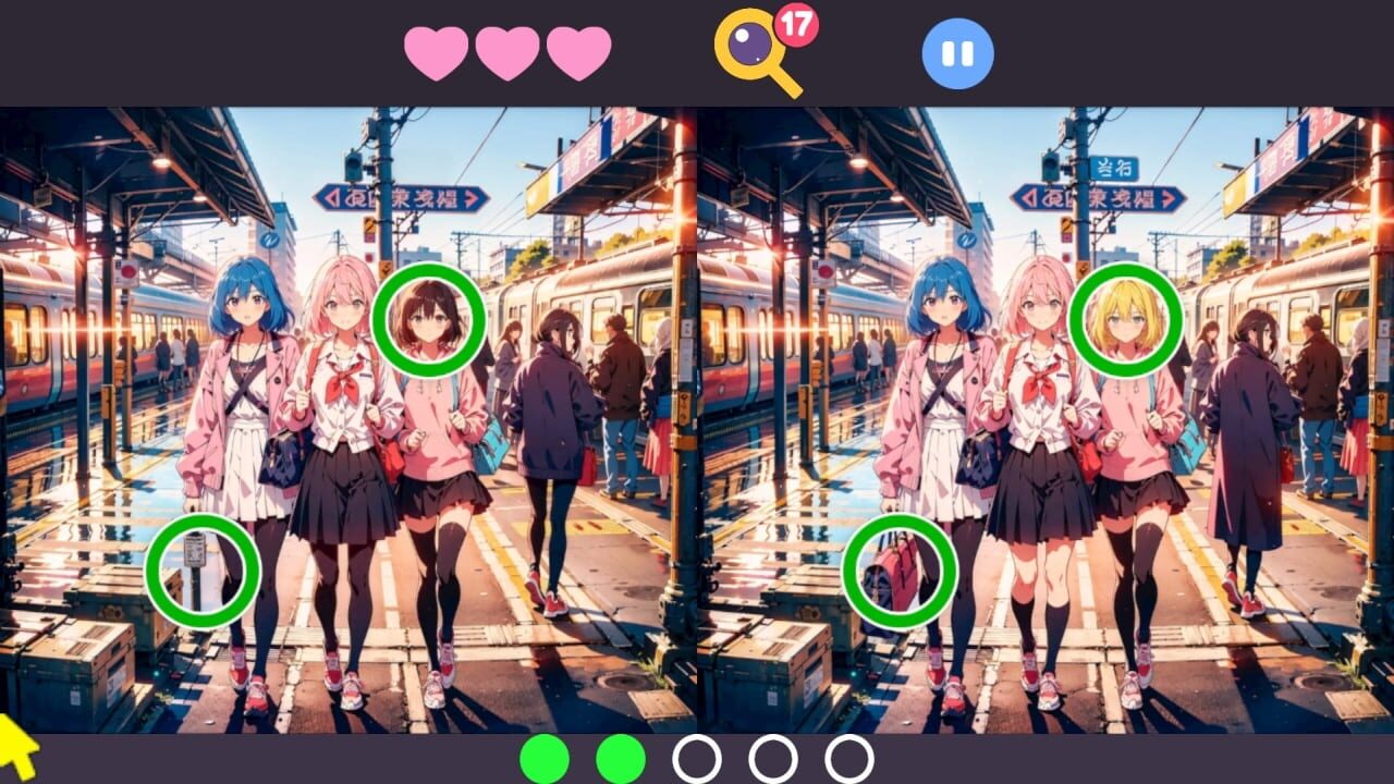 Lovely Spot the Difference