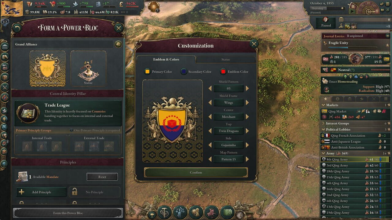 Victoria 3: Sphere of Influence