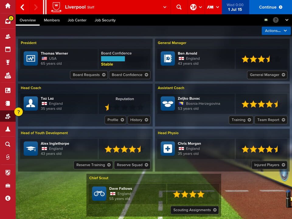 Football Manager Touch 2016