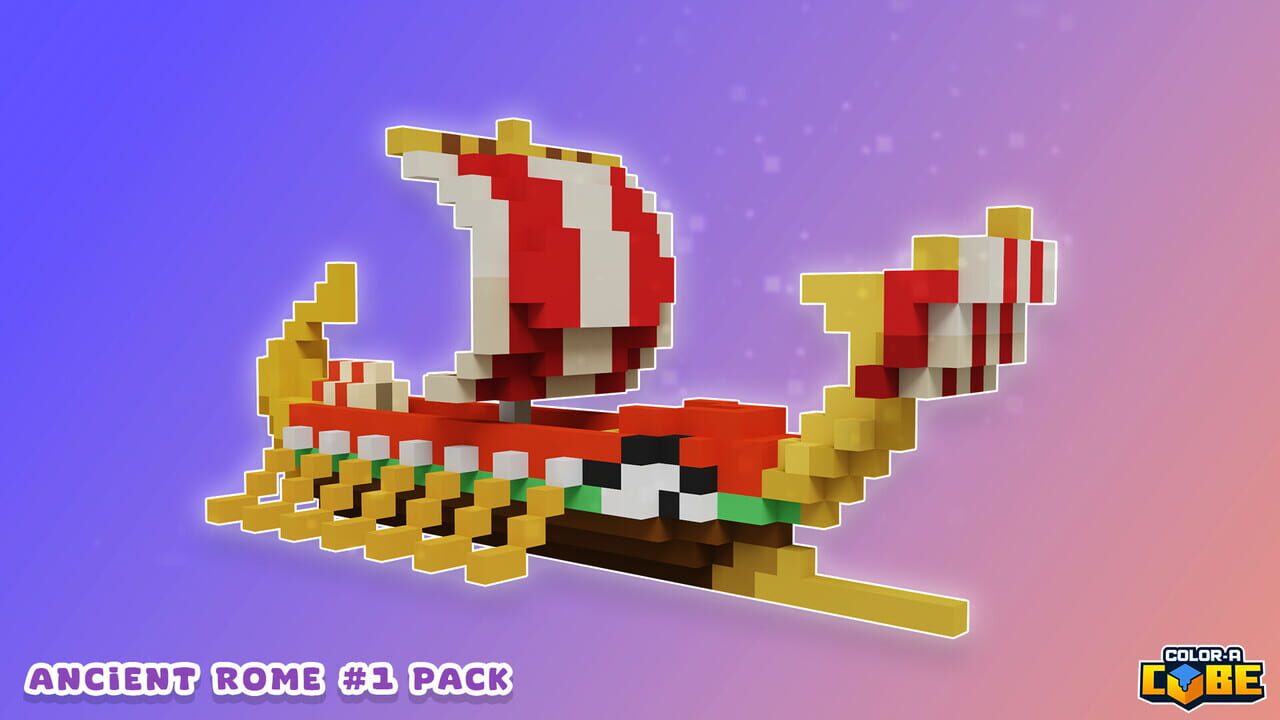 Color-A-Cube: Ancient Rome Pack #1