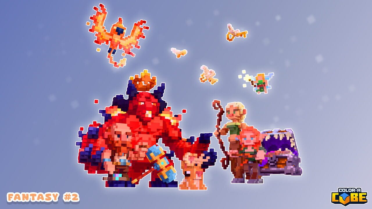 Color-A-Cube: Fantasy Pack #2