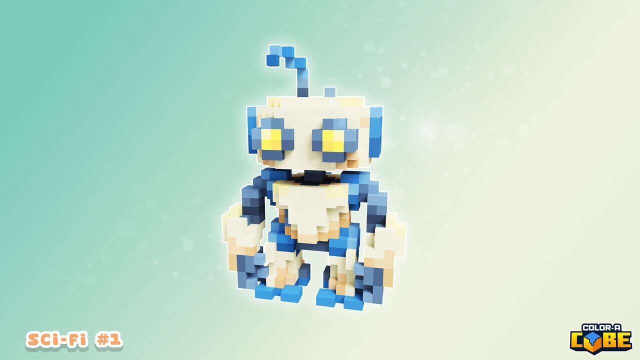 Color-A-Cube: Scifi Pack #1