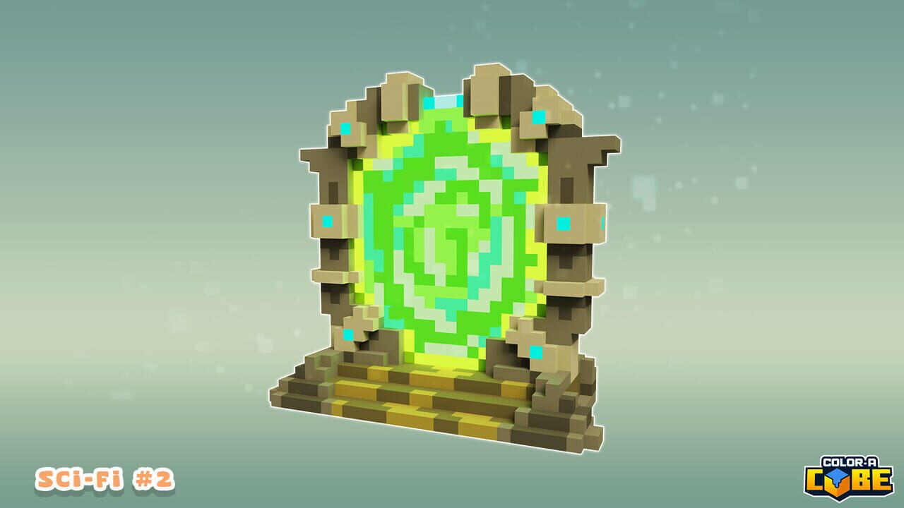 Color-A-Cube: Scifi Pack #2