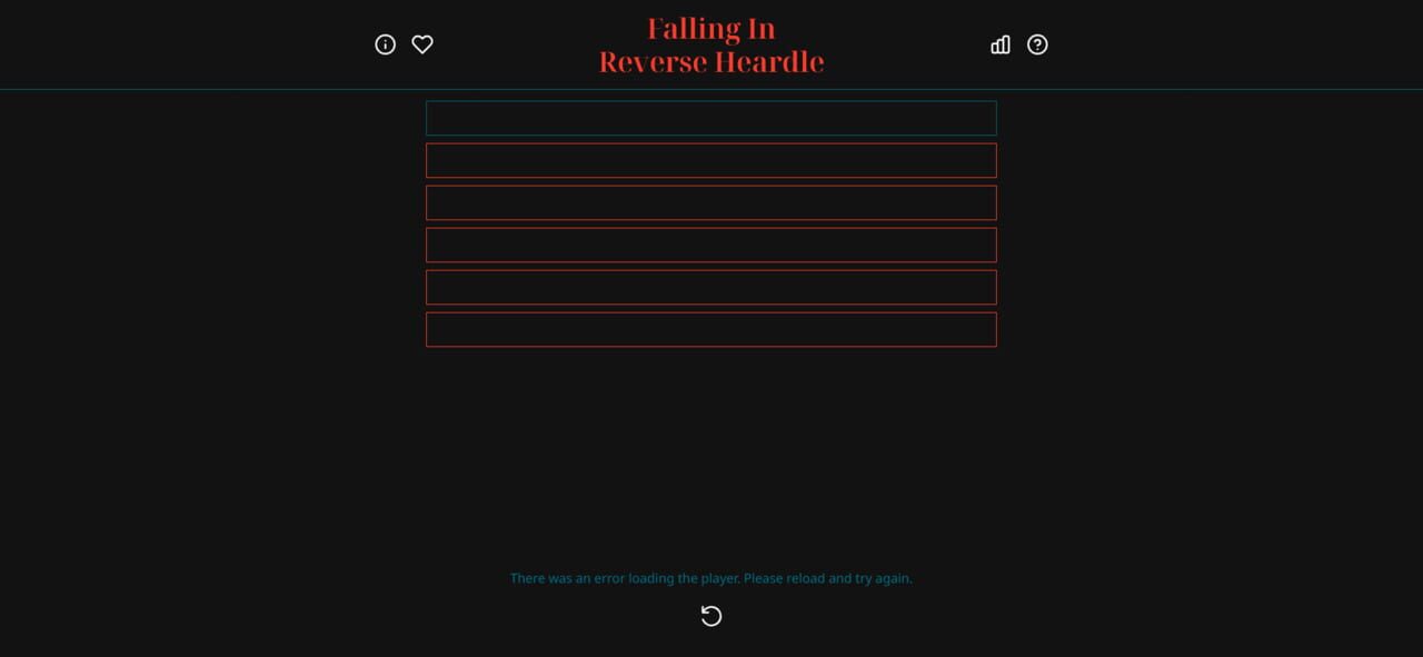 Falling in Reverse Heardle