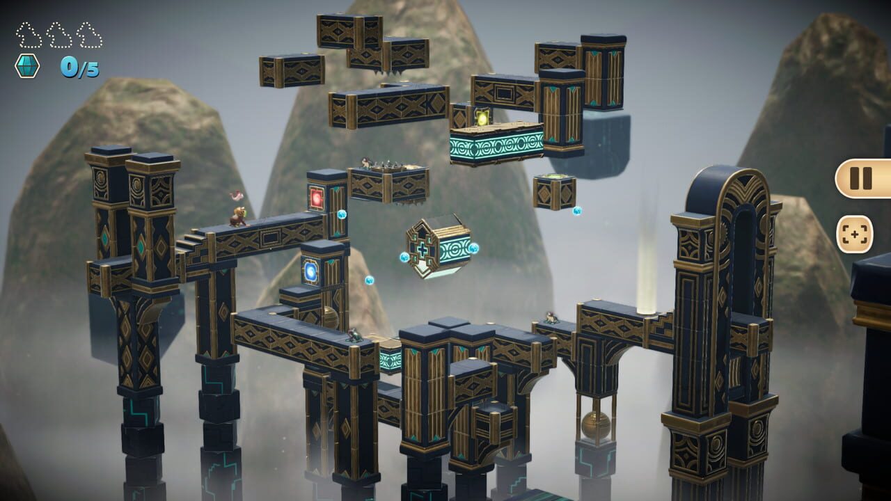 Frogger and the Rumbling Ruins