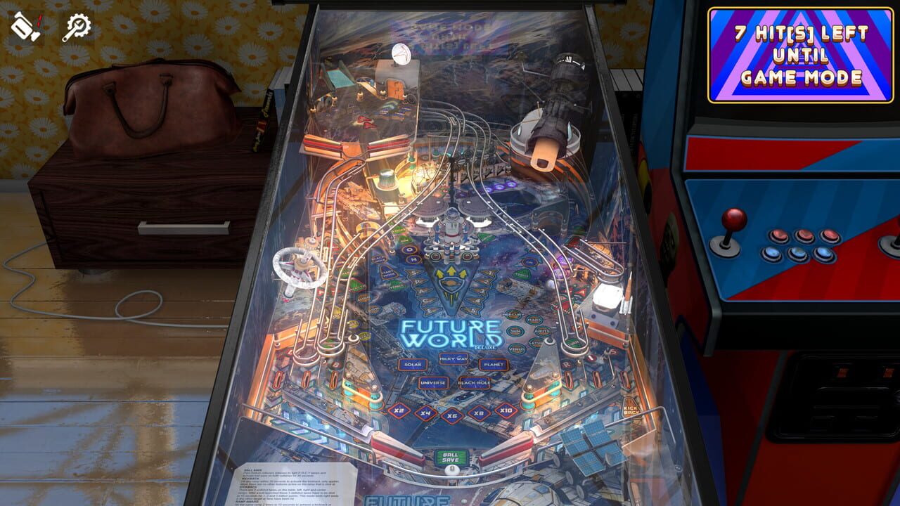 Zaccaria Pinball: Future World Deluxe Pinball Table