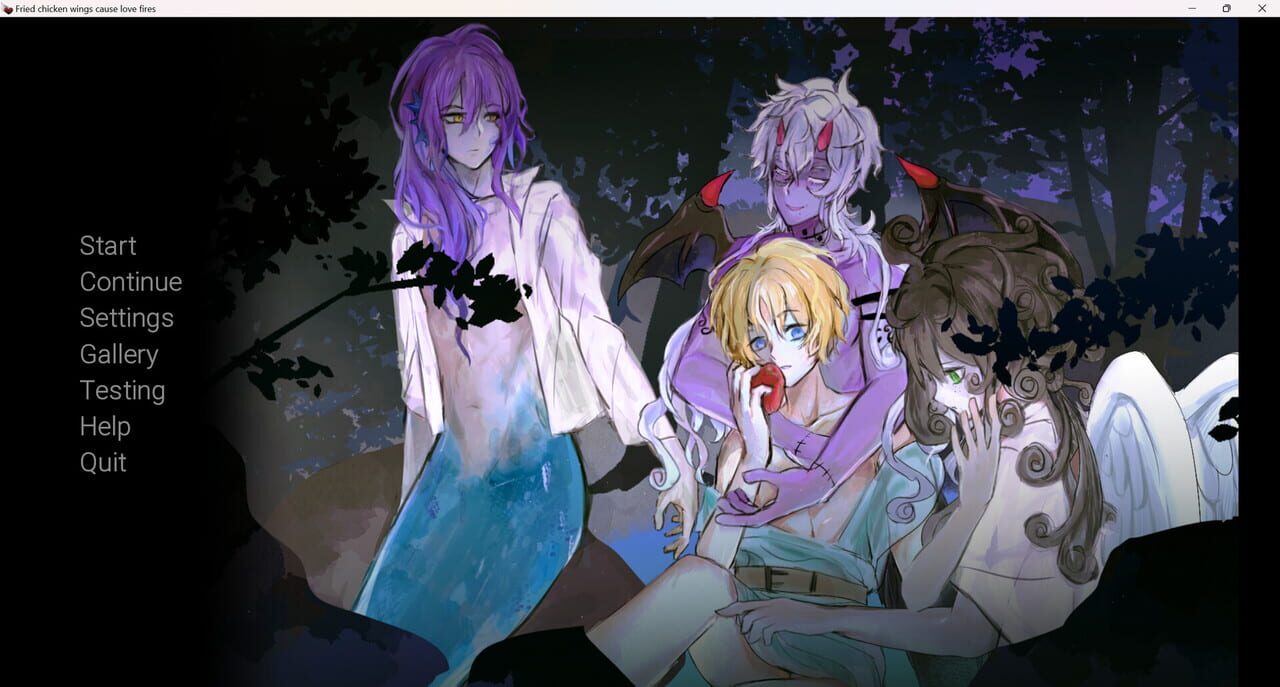 Fried Chicken Wings Cause Love Fires