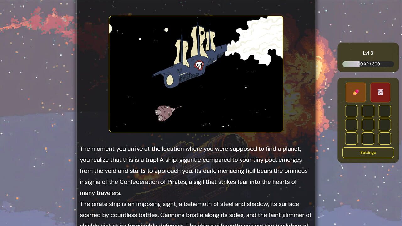 A Spaceship Accident