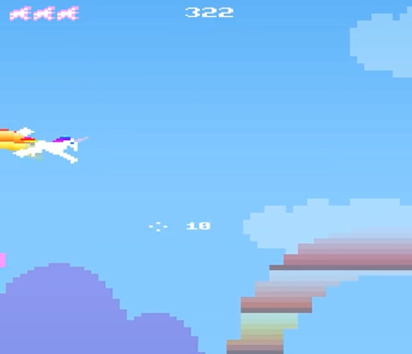 Retro Unicorn Attack