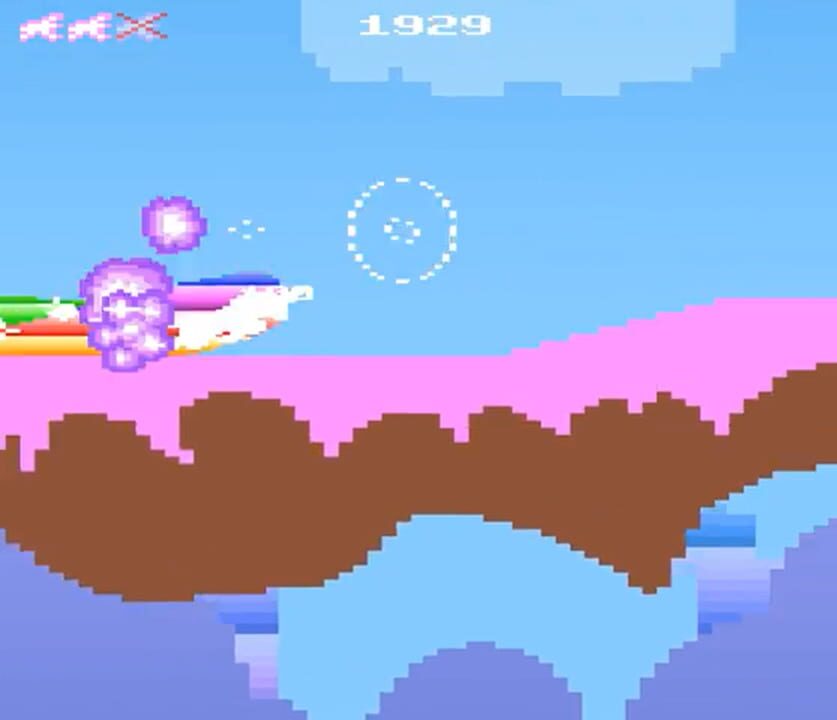 Retro Unicorn Attack