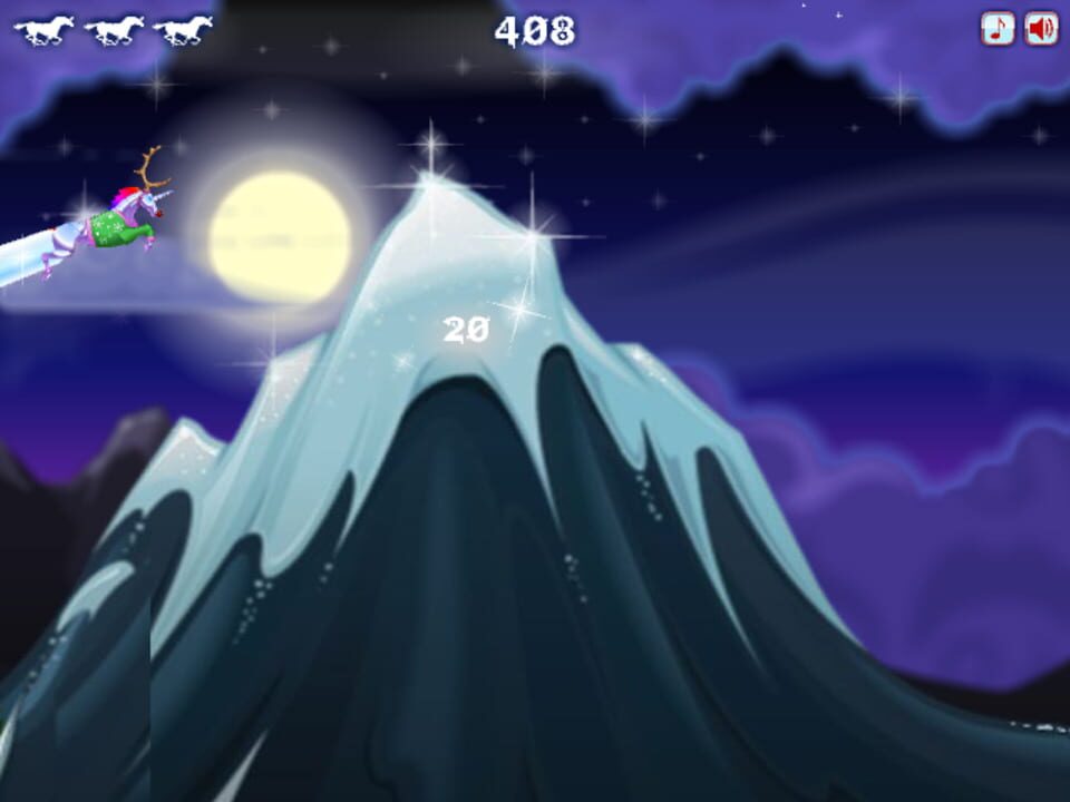 Robot Unicorn Attack: Christmas Edition