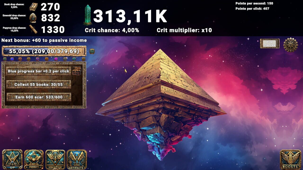 Pyramid Clicker