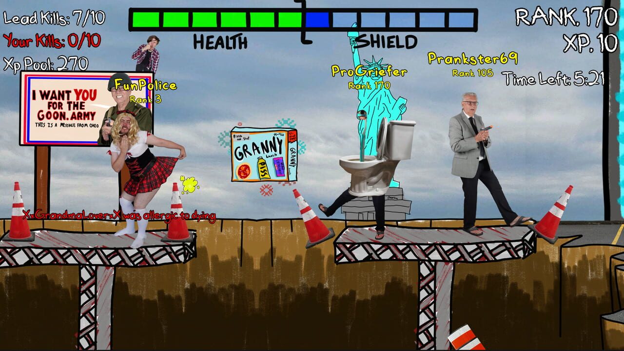 I’m in Love With Your Dead Grandmother: Online Battle Royale