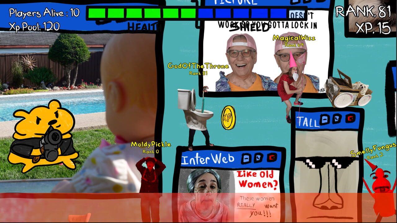 I’m in Love With Your Dead Grandmother: Online Battle Royale