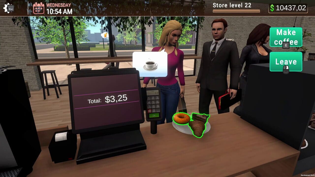 Coffee Bar Simulator